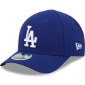 new-era-curved-brim-9forty-m-crown-player-replica-los-angeles-dodgers-mlb-blue-snapback-cap