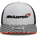 new-era-flat-brim-9fifty-checkered-visor-mclaren-racing-formula-1-white-and-black-snapback-trucker-hat