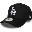 new-era-curved-brim-e-frame-league-essential-los-angeles-dodgers-mlb-black-snapback-cap