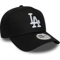 new-era-curved-brim-e-frame-league-essential-los-angeles-dodgers-mlb-black-snapback-cap