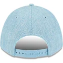 new-era-curved-brim-9forty-m-crown-a-frame-cotton-weave-boston-red-sox-mlb-light-blue-snapback-cap