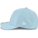 new-era-curved-brim-9forty-m-crown-a-frame-cotton-weave-los-angeles-dodgers-mlb-light-blue-snapback-cap