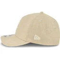 new-era-curved-brim-9forty-m-crown-a-frame-cotton-weave-chicago-white-sox-mlb-beige-snapback-cap