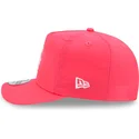 new-era-curved-brim-golfer-everyday-nylon-los-angeles-dodgers-mlb-pink-adjustable-cap