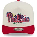 new-era-curved-brim-golfer-team-scribble-philadelphia-phillies-mlb-white-and-red-snapback-cap