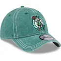 new-era-curved-brim-9twenty-washed-contrast-boston-celtics-nba-green-adjustable-cap