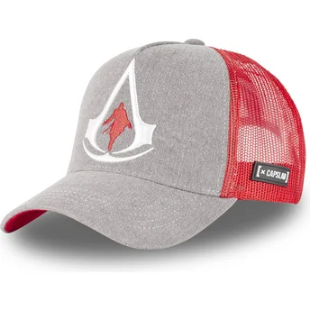 Capslab ASC2 B Assasin’s Creed Grey and Red Trucker Hat