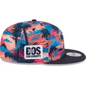 new-era-flat-brim-9fifty-printed-spring-training-fan-pack-2025-boston-red-sox-mlb-multicolor-snapback-cap