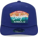 new-era-9seventy-stretch-snap-mesh-spring-training-fan-pack-2025-los-angeles-dodgers-mlb-blue-trucker-hat