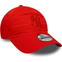 new-era-curved-brim-red-logo-9twenty-colour-pack-new-york-yankees-mlb-red-adjustable-cap