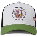 coastal-spreading-the-stoke-forever-hft-grey-and-green-trucker-hat