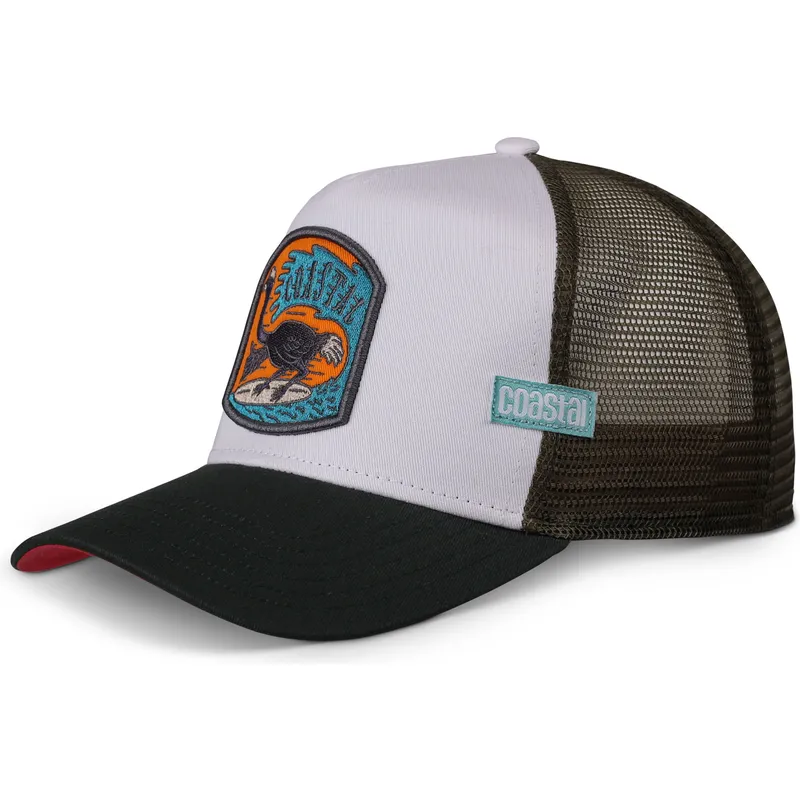 Gorra trucker beige y roja Buenos Aires HFT de Coastal Gorra trucker beige y roja Buenos Aires HFT de Coastal