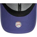 new-era-curved-brim-9forty-league-essential-los-angeles-dodgers-mlb-purple-adjustable-cap