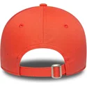 new-era-curved-brim-women-9forty-league-essential-new-york-yankees-mlb-orange-adjustable-cap