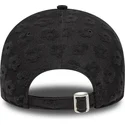 new-era-curved-brim-women-9forty-floral-towelling-new-york-yankees-mlb-black-adjustable-cap
