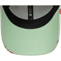 new-era-curved-brim-youth-9forty-all-over-print-fruit-green-adjustable-cap