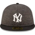 new-era-flat-brim-59fifty-day-retro-crown-new-york-yankees-mlb-black-fitted-cap
