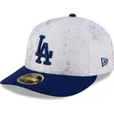 new-era-flat-brim-59fifty-day-low-profile-los-angeles-dodgers-mlb-white-and-blue-fitted-cap