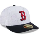 new-era-flat-brim-59fifty-day-low-profile-boston-red-sox-mlb-navy-blue-and-white-fitted-cap