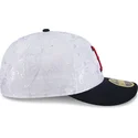 new-era-flat-brim-59fifty-day-low-profile-boston-red-sox-mlb-navy-blue-and-white-fitted-cap