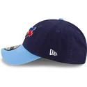 new-era-curved-brim-9twenty-core-classic-toronto-blue-jays-mlb-navy-blue-adjustable-cap