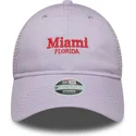 new-era-women-9twenty-city-cities-and-beaches-miami-purple-adjustable-trucker-hat