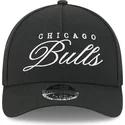 new-era-curved-brim-9forty-m-crown-draft-2025-chicago-bulls-nba-black-snapback-cap