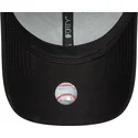 new-era-curved-brim-blue-logo-9forty-ombre-infill-new-york-yankees-mlb-black-adjustable-cap