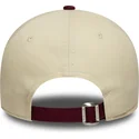 new-era-curved-brim-garfield-and-odie-9twenty-beige-and-maroon-adjustable-cap