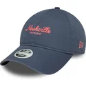 new-era-curved-brim-women-9twenty-city-nashville-blue-adjustable-cap