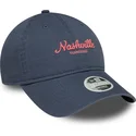 new-era-curved-brim-women-9twenty-city-nashville-blue-adjustable-cap