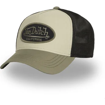 Von Dutch POLY08 Green Trucker Hat