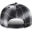 new-era-flat-brim-9fifty-retro-crown-plaid-oakland-athletics-mlb-black-snapback-cap