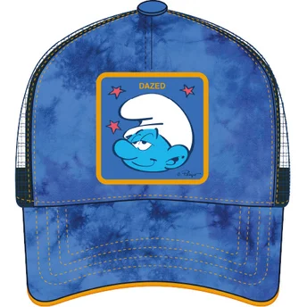 Capslab Dazed SMU CHAM The Smurfs Blue Trucker Hat