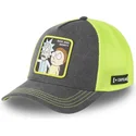 capslab-rem6-loo-rick-and-morty-grey-and-yellow-trucker-hat