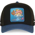 capslab-tony-tony-chopper-op6-cho-one-piece-black-and-blue-trucker-hat