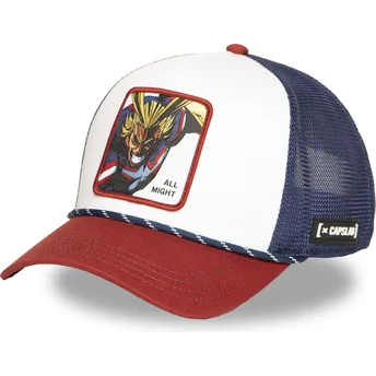 Capslab All Might MHA2 ALL My Hero Academia Multicolor Trucker Hat