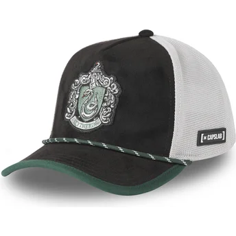 Capslab Slytherin HP3 SLY Harry Potter Black and White Trucker Hat