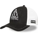 capslab-deathly-hallows-hp3-dea-harry-potter-black-and-white-trucker-hat