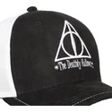 capslab-deathly-hallows-hp3-dea-harry-potter-black-and-white-trucker-hat