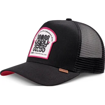 Djinns Octovino HFT Black Trucker Hat