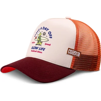 Coastal Day Off HFT Brown Trucker Hat