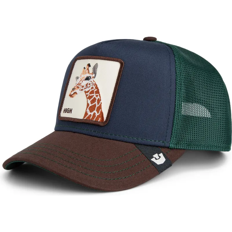GOORIN BROS. THE Giraffe Trucker Cap Ferme Animal Baseball Chapeau de
