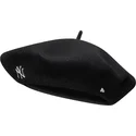 new-era-women-pin-wool-beret-new-york-yankees-mlb-black-flat-cap