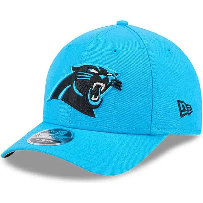 new-era-curved-brim-9forty-m-crown-team-carolina-panthers-nfl-blue-snapback-cap