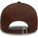 new-era-curved-brim-brown-logo-9forty-outline-new-york-yankees-mlb-brown-adjustable-cap
