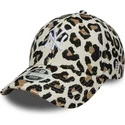 new-era-curved-brim-women-9forty-midi-new-york-yankees-mlb-leopard-adjustable-cap