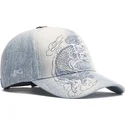 ed-hardy-curved-brim-crawling-dragon-washed-denim-blue-adjustable-cap