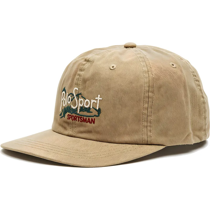 polo-ralph-lauren-curved-brim-classic-sport-twill-woven-beige-adjustable-cap