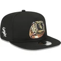 new-era-flat-brim-9fifty-a-frame-ring-chicago-white-sox-mlb-black-snapback-cap